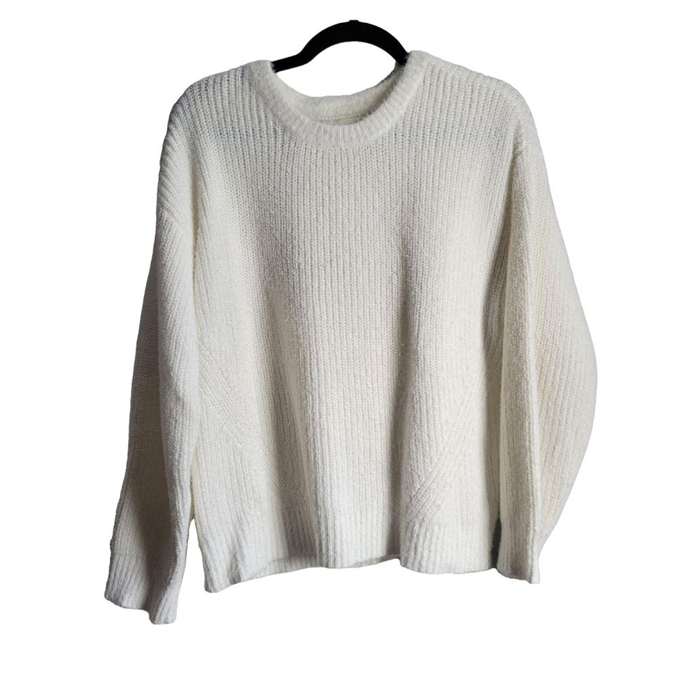 Women's Thread & Supply Cream Sweater Size Large